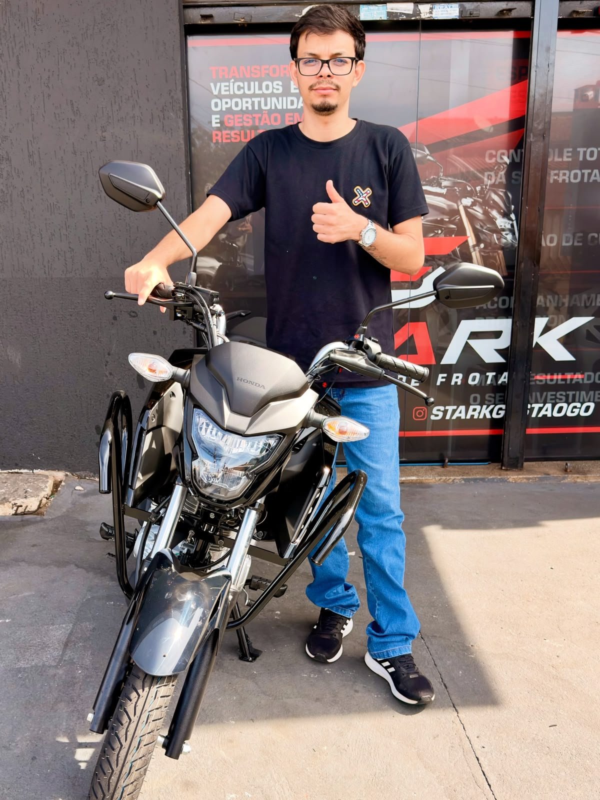 Motociclista urbano